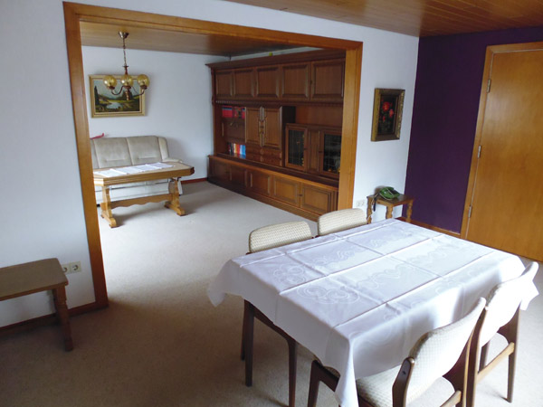 Ferienwohnung Wohnbereich